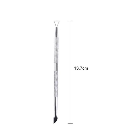 Espátula Inox Espalhador De Fibras Remoção De Esmaltes Unhas Acrigel D&Z
