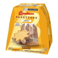 Panettone Pandoro Bauducco Fermentação Natural 500g
