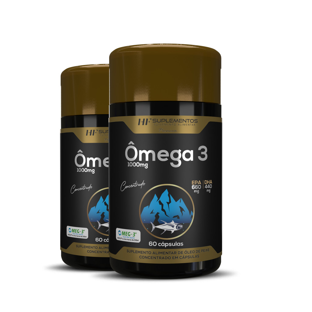 2X OMEGA 3 IMPORTADO ALASCA 33/22 1450MG HF SUPLEMENTOS