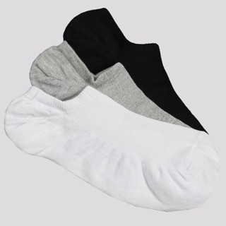 Kit Meia Selene 3 Pares Sapatilha Invisível Branca Preta e Cinza em Oferta na Shopee
