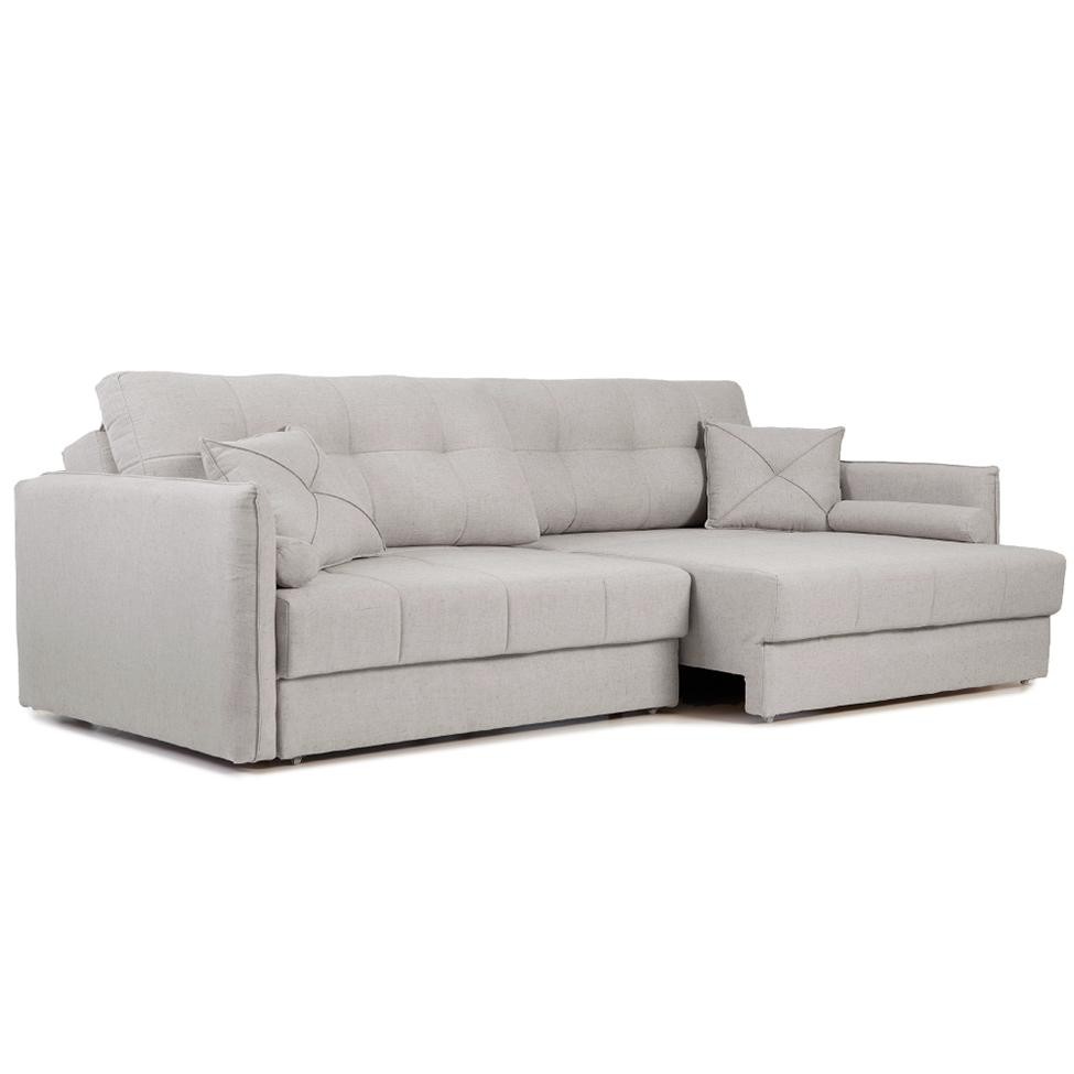 Sofá 3 Lugares Retrátil e Reclinável Prime Linho Cinza 190 cm - Home & Living