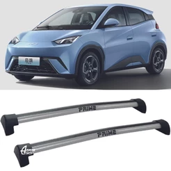 Rack Teto Aluminio Prime BYD Dolphin Mini PRATA PR327