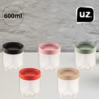 Pote Organizador Conecta UZ 600ml Transparente C/ Tampa em Oferta na Shopee