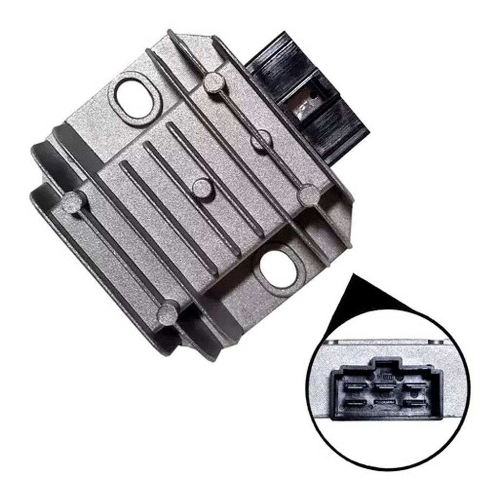Regulador Retificador Voltagem Yamaha Fazer 250 Lander 250 2006 2007 2008 2009 em Oferta na Shopee