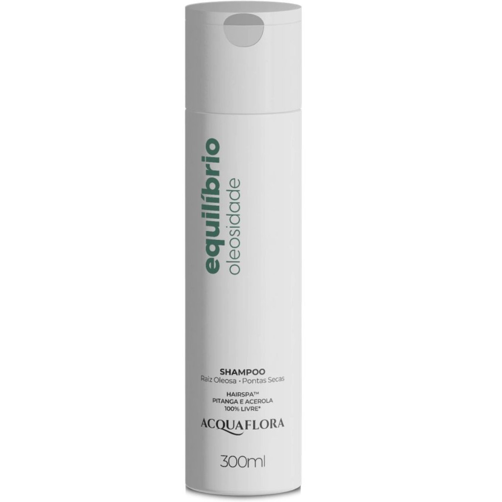 Shampoo Equilíbrio  Oleosidade Raiz Oleosa e Pontas Secas 300ml - Acquaflora