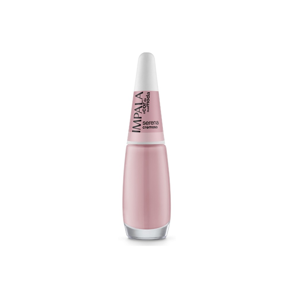 Esmalte Impala Coleção A Cor Da Sua Moda Unha Serena Cremoso - Beauty