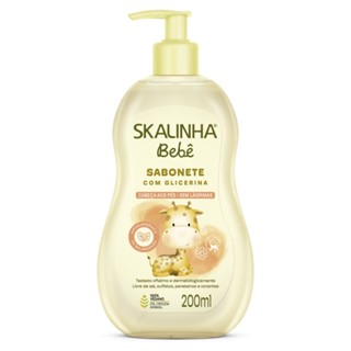 Sabonete Líquido Skalinha Bebê com Glicerina 200ml