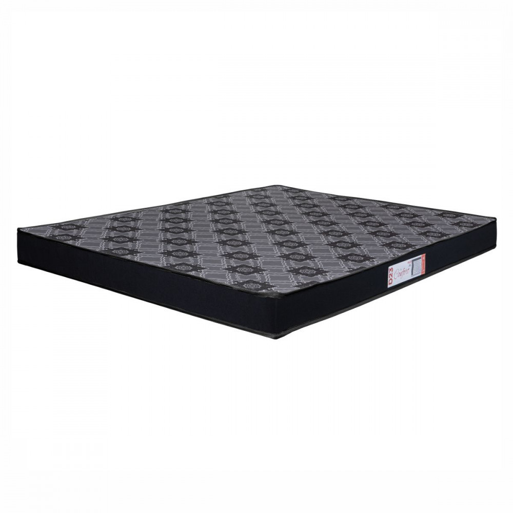 Colchão Casal Espuma D23 Pro Confort 138x188x12cm Preto Hellen em Oferta na Shopee