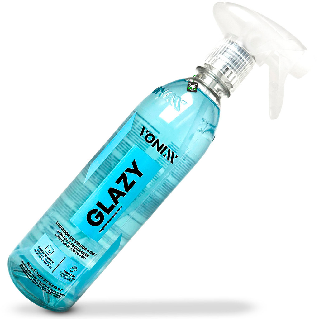Limpa Vidros 4 em 1 Redutor Risco Atrito Glazy 500ml Vonixx
