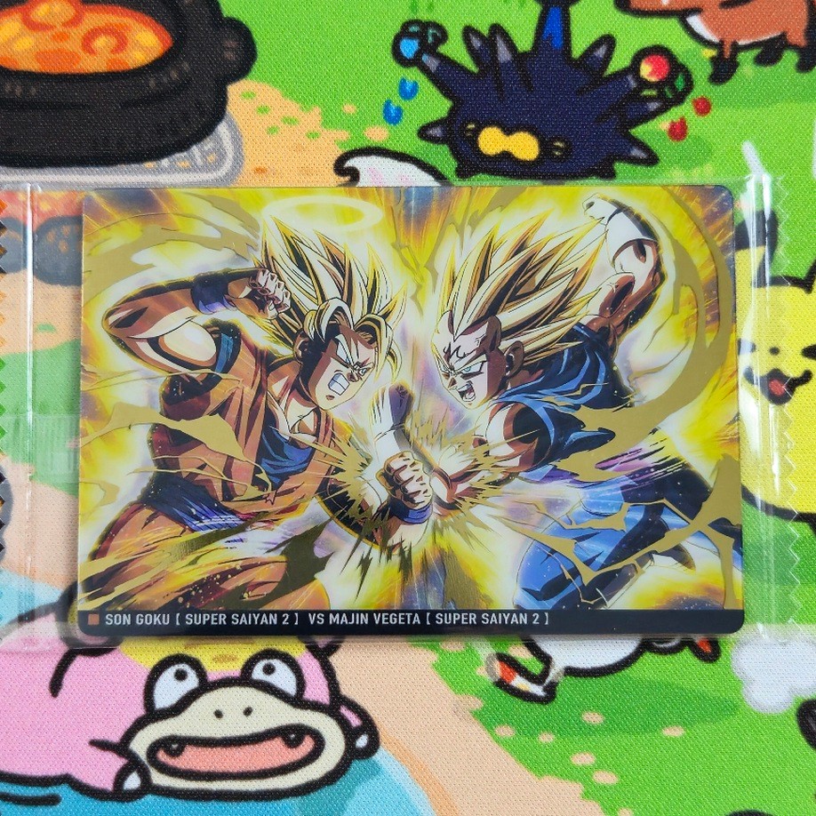 Carta Goku e Vegeta 5-16 Dragon Ball Itajaga Bandai