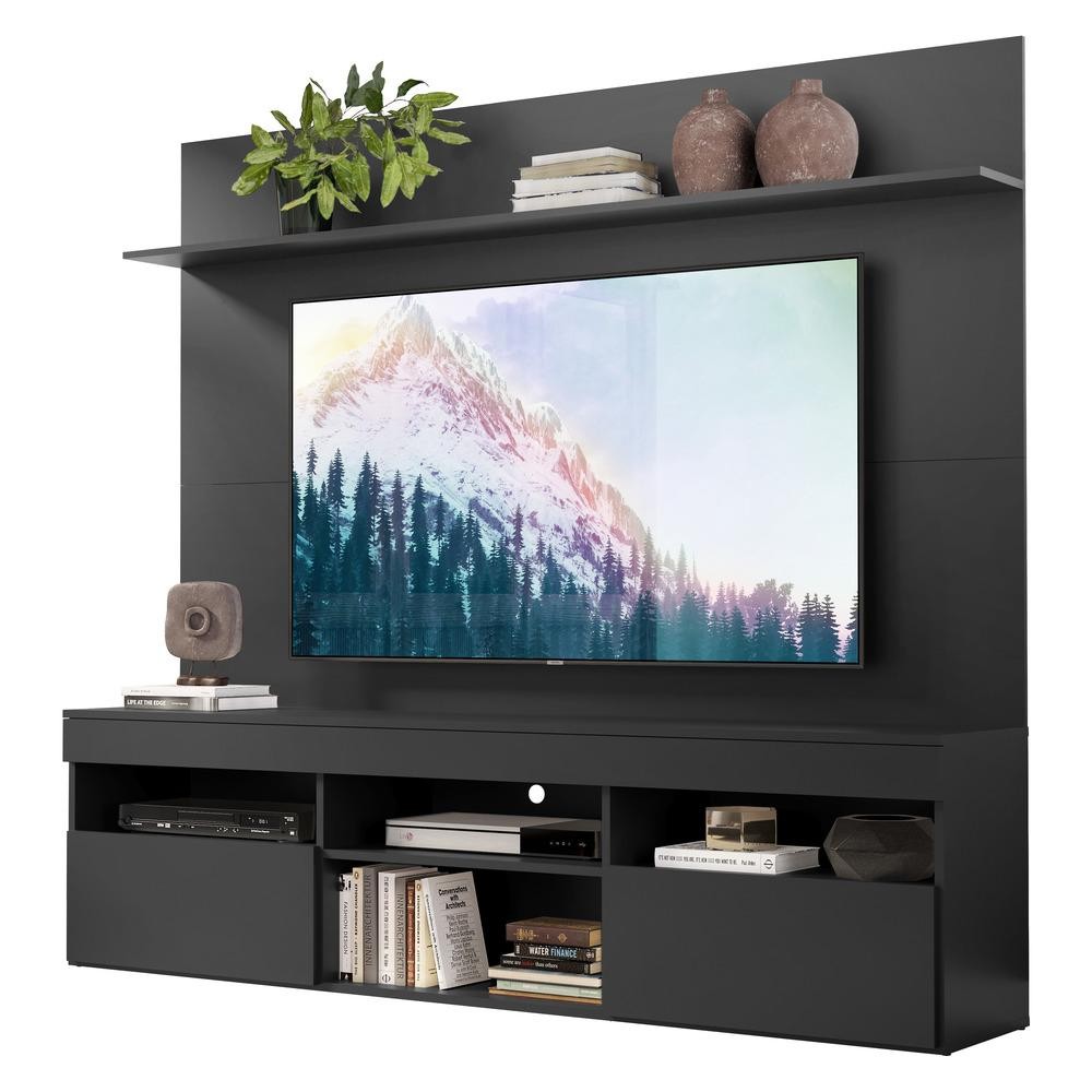 Rack com Painel e Suporte TV 65" Madri Multimóveis V3366 - Home & Living