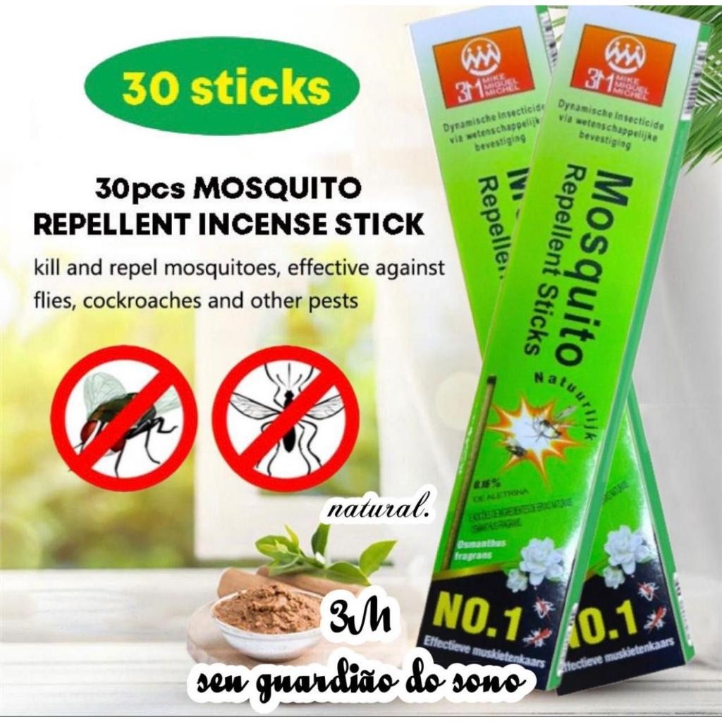 Kit palitos Incenso repelente para casa toda natural em Oferta na Shopee
