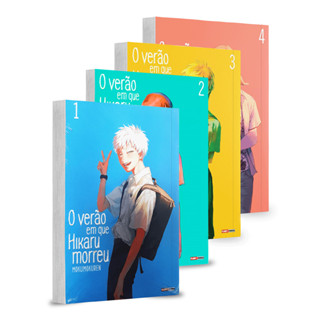 Mangá - O Verão em que Hikaru Morreu - Kit com as edições 1 a 4 em Oferta na Shopee