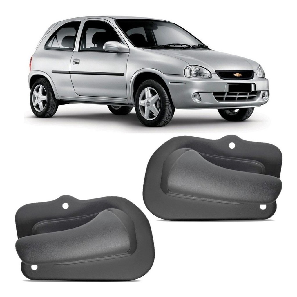 Par Maçaneta Interna Dianteira Corsa Hatch Sedan 1994 A 2004