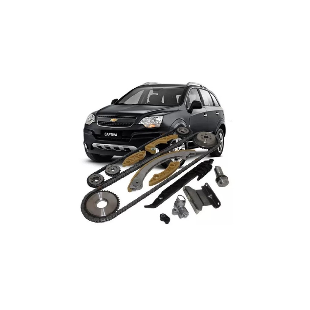 Kit Corrente Distribuição Completa Gm Captiva 2.4 16v