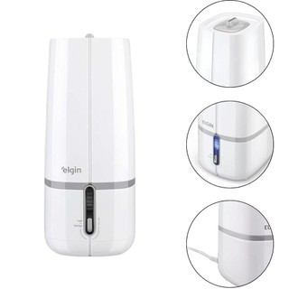 Umidificador de Ar e Ambientes Ultrassônico Elgin 2L 3 Níveis Desligamento Automático Branco Bivolt em Oferta na Shopee