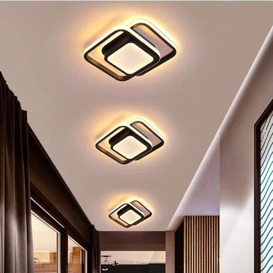 Luminária De Teto Plafon Led Moderna Lustre para Corredor Sala Quarto Cozinha