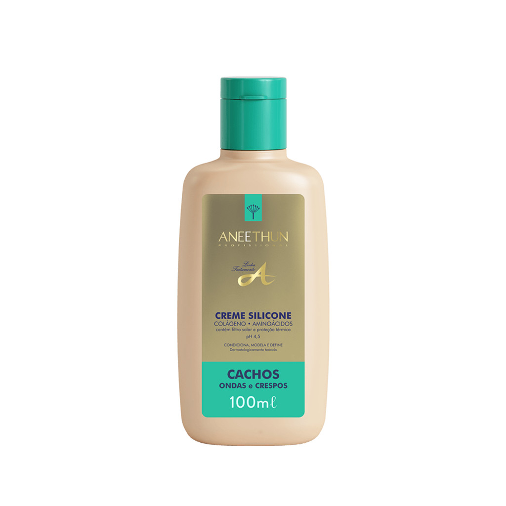 Aneethun Cachos Creme De Silicone Linha A 100Ml