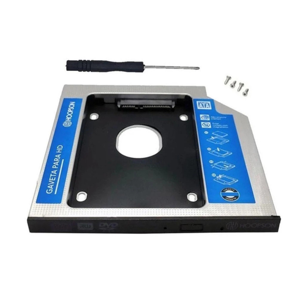 ADAPTADOT CADDY GAVETA PARA HD 2,5" SATA HOOPSON CHD-006