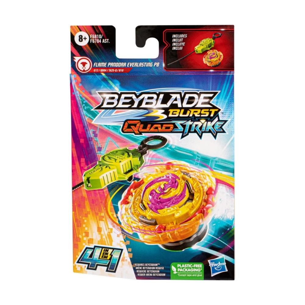 BEYBLADE BURST QUAD STRIKE FLAME PANDORA EVERLASTING - HASBRO F6810