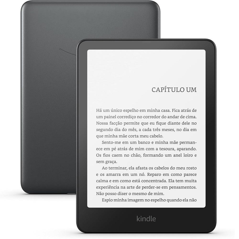 Kindle Paperwhite 32gb 2024 -o Kindle Mais Rápido Já Lançado, Luz Frontal, Cor Preto, B0cfphtmdx