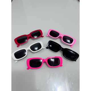 kIT 2 Óculos de Sol Infantil Retrô Vintage retangular Meninas / Meninos na moda em Oferta na Shopee