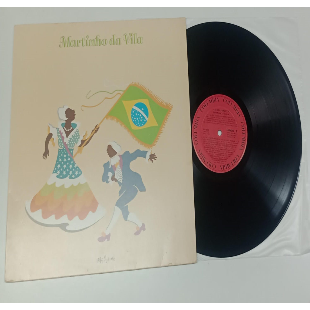 VINIL MARTINHO DA VILA MARTINHO DA VILA - VAI MEU SAMBA VAI [LP 1991]