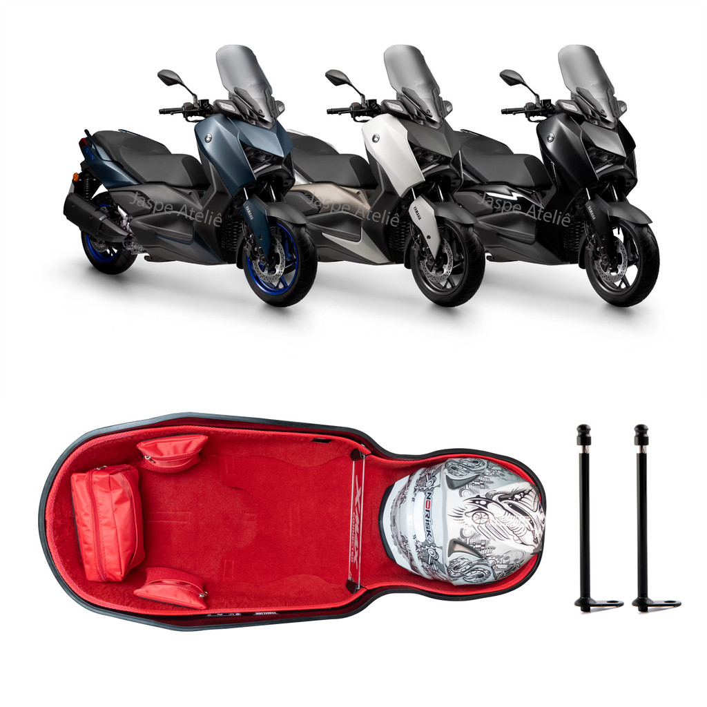 Forração Xmax 2025 Premium Vermelho + Divisória P + 2 Antena
