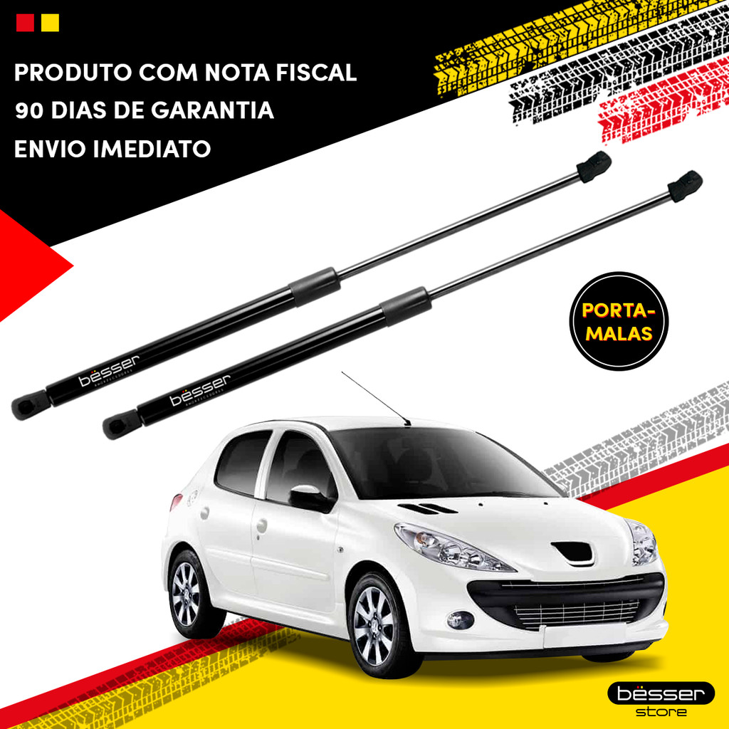 Amortecedor Porta Malas Peugeot 206 207 Pistão a Gás Tampa Traseira Peugeot 206 207 em Oferta na Shopee