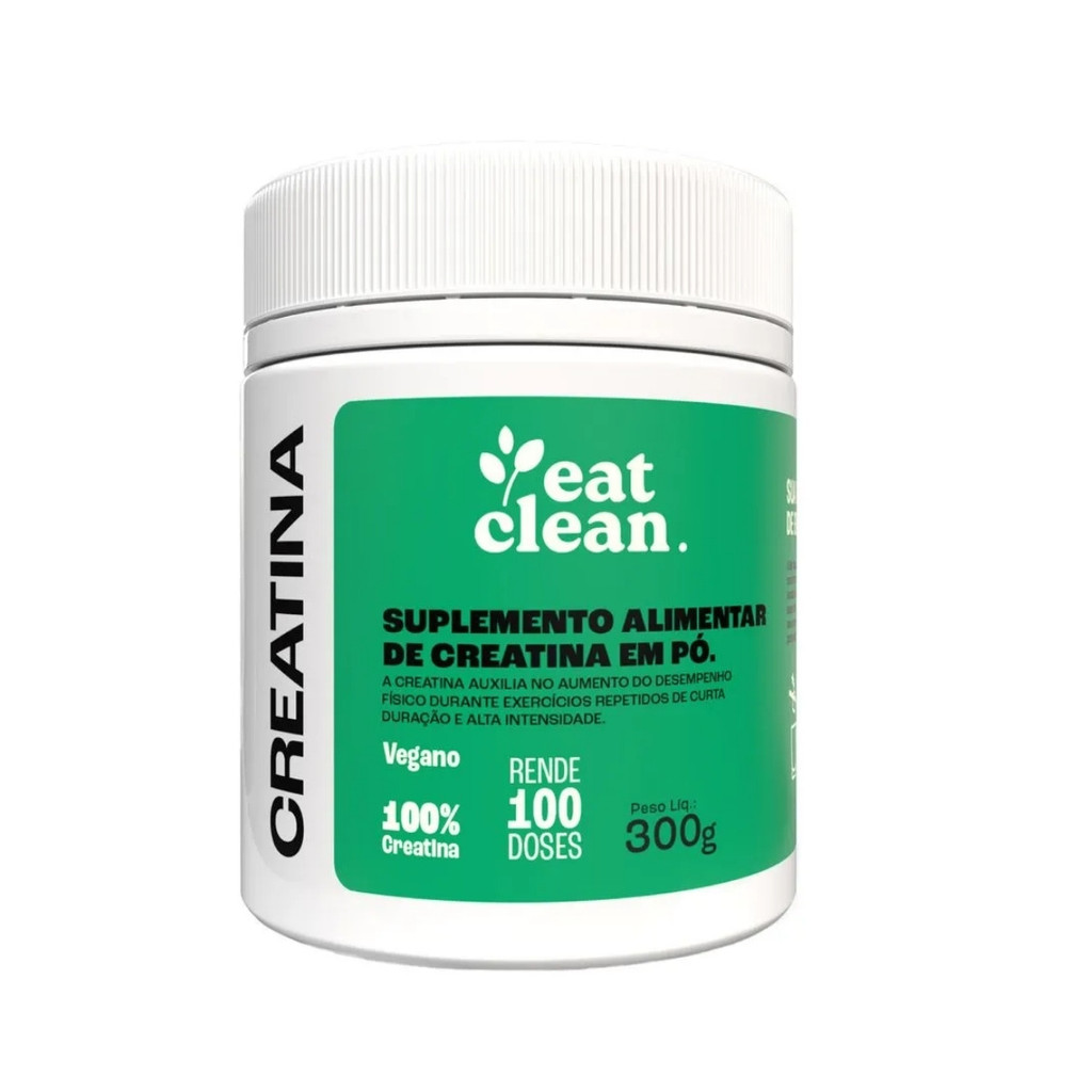 Creatina 300G Pote Eat Clean em Oferta na Shopee