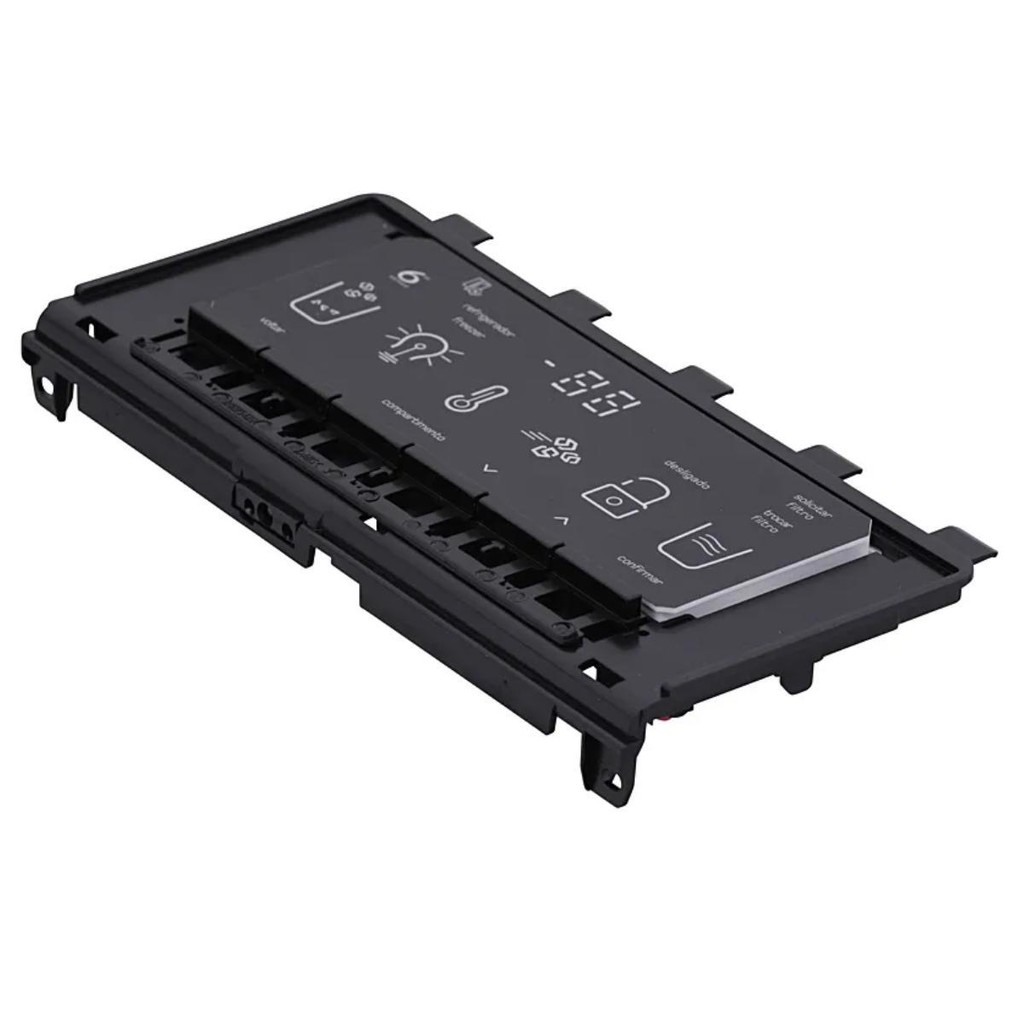 PLACA INTERFACE REFRIGERADOR SIDE BY SIDE W10276238 BRASTEMP BRS62