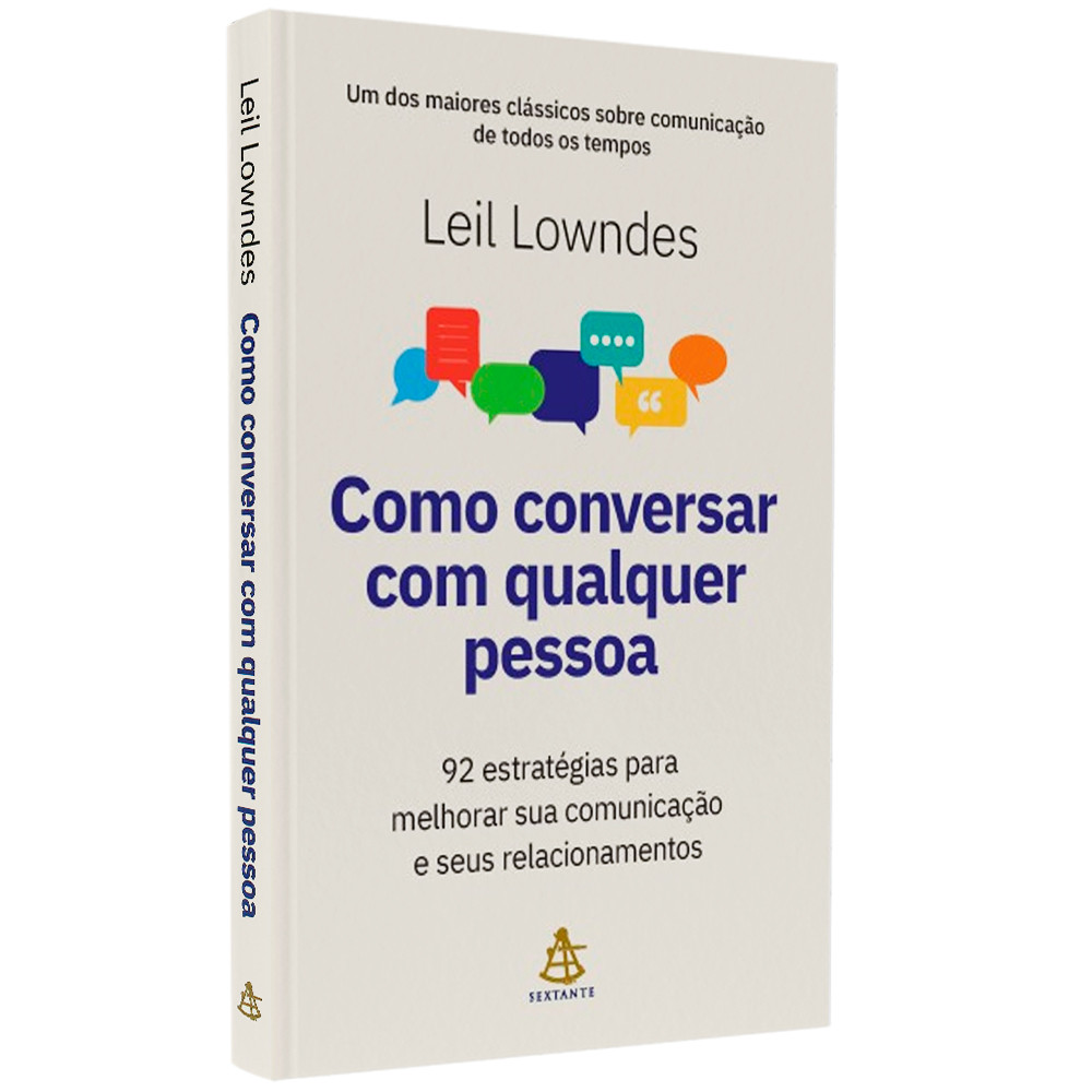 Livro Como Conversar Com Qualquer Pessoa | Leil Lowndes em Oferta na Shopee