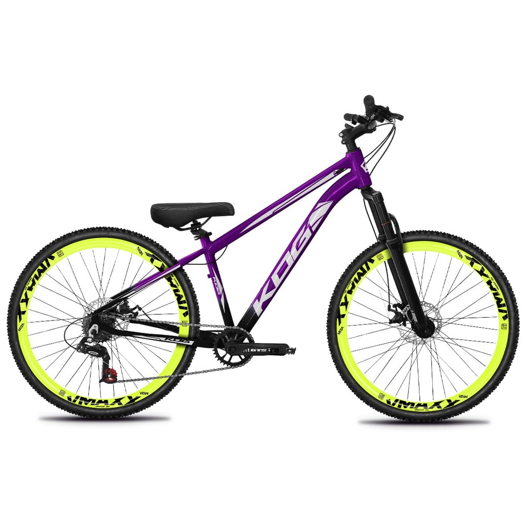 Bike do grau aro 26 Freeride Vmaxx LT Tipo Gios e Viking Single 1 x 7 - Bicicleta Freeride Dirt