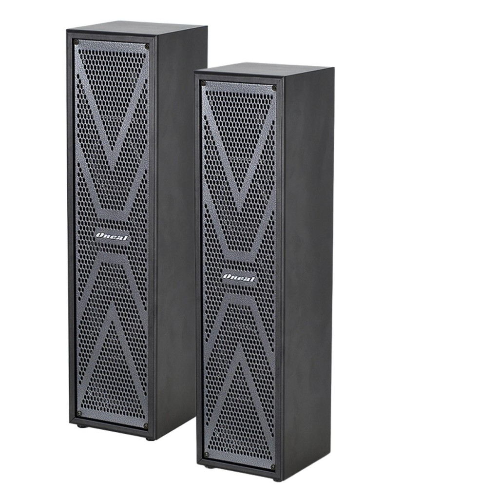 2 CAIXAS ACUSTICAS AMPLIFICADAS ONEAL OPB-404X-PT