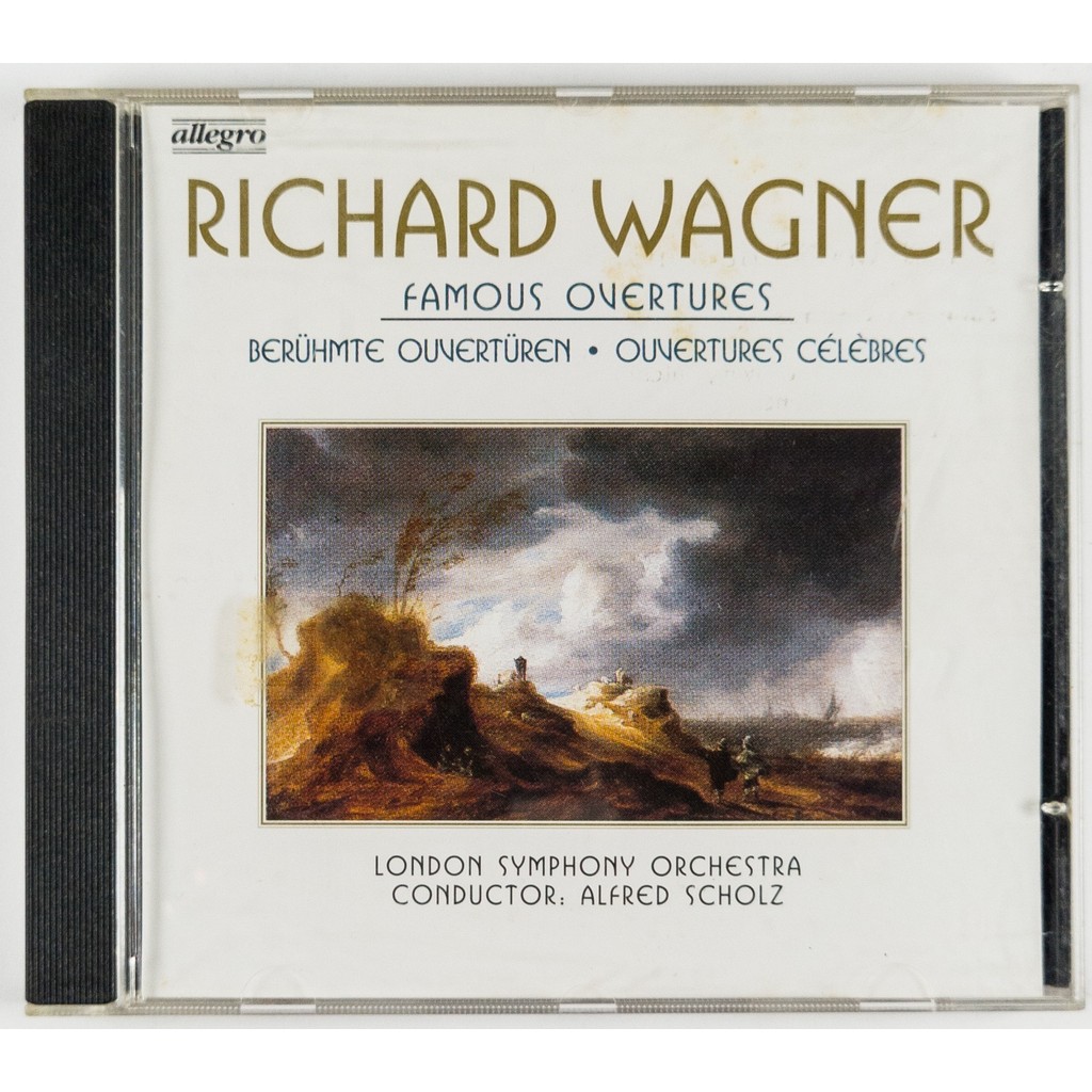 CD Wagner Famous Overtures Alfred Scholz Importado