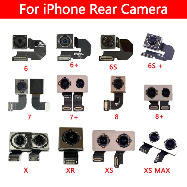 Câmera Traseira Compatível Para Telefone 6 6s 7 8 Plus X XR Xs Max