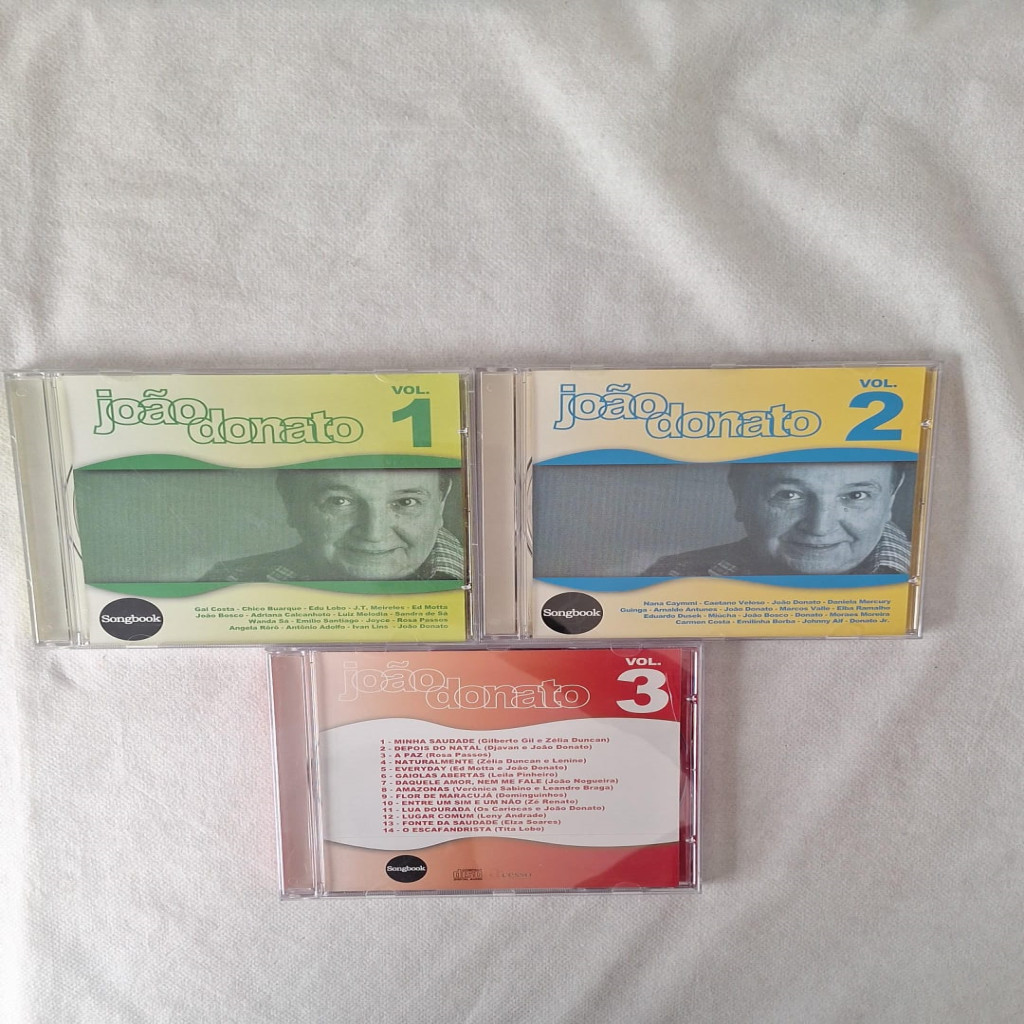 CD Coleção 3 CD´s João Donato João Donato