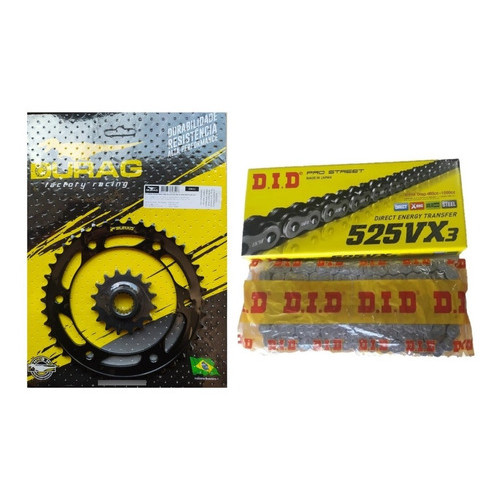 Kit Relação Bmw F 800 Gs F800 16/42 2008 At 2016 Durag Did