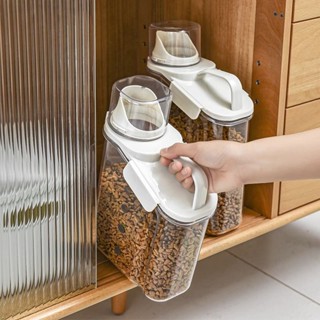 Tanque De Armazenamento Selado, Armazenamento De Alimentos Recipientes, Frasco De Grão De Alta Capacidade em Oferta na Shopee