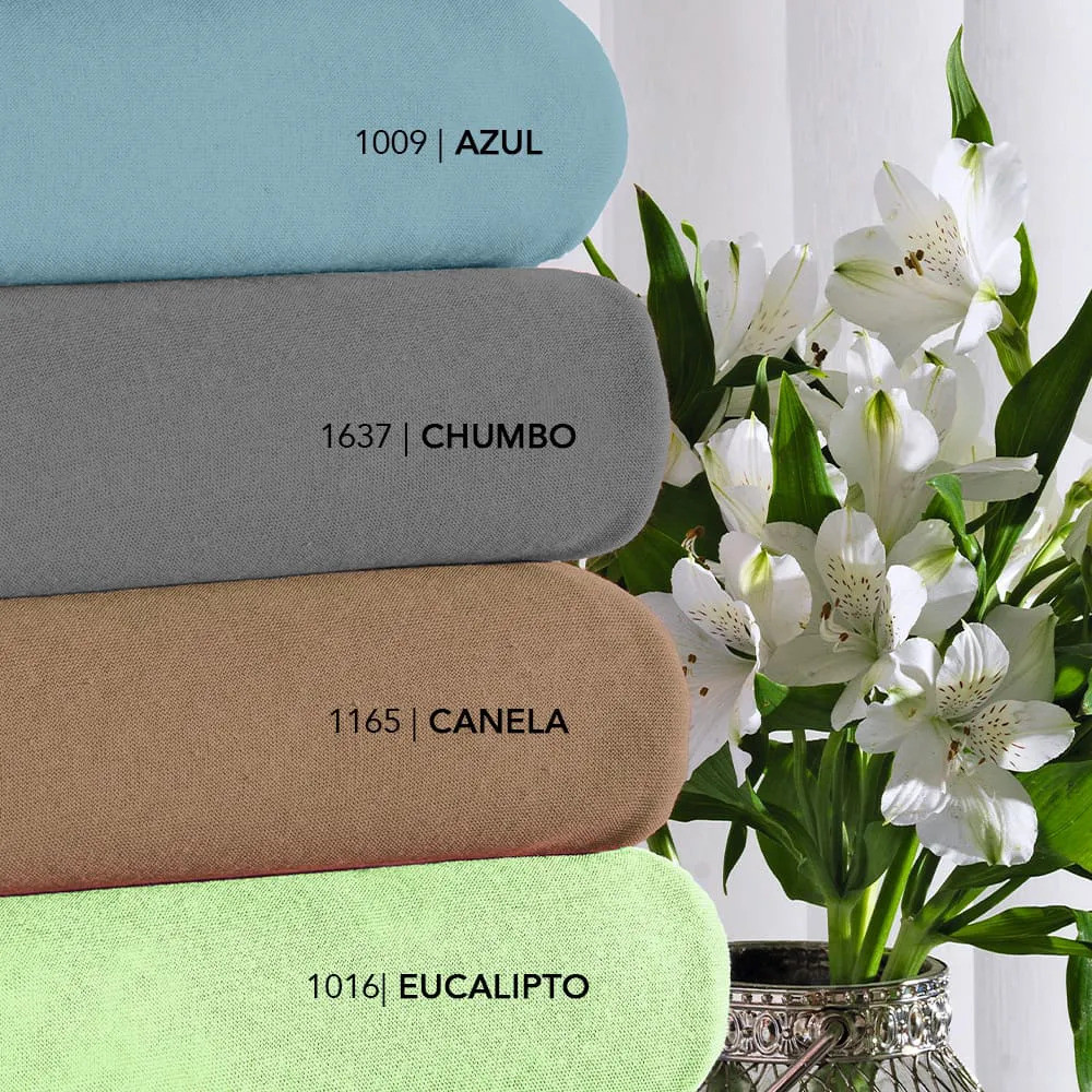 Capa Para Colchão Com Zíper Queen Size Em Malha Algodão Sonhos &amp; Anjos Vivaldi