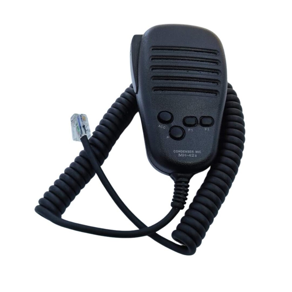 Microfone Ptt Mh42 Para Rádio Ft-1500 Ft-3000 Yaesu