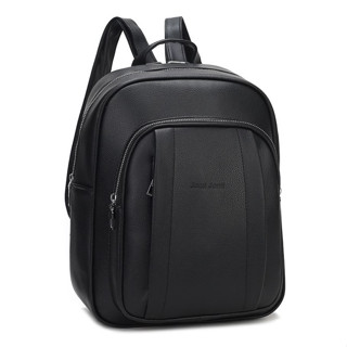 Mochila Bolsa Feminina Unissex Casual Escolar Trabalho Viagem Couro Sintéticos M2384 em Oferta na Shopee