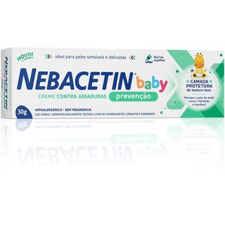 Nebacetin Baby Prevenção 30G em Oferta na Shopee