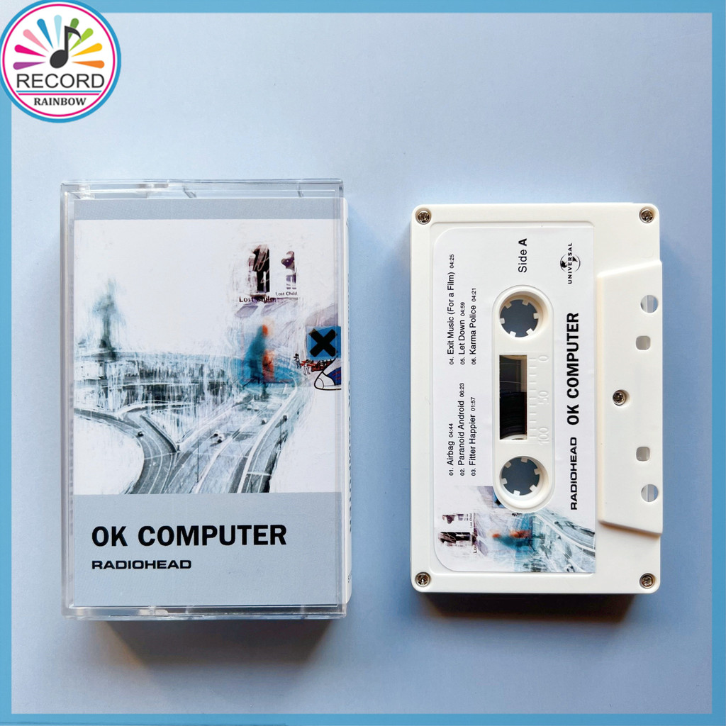 Radiohead OK Computer K7 Fita Cassette Tape Brand New [Lacrado] Original