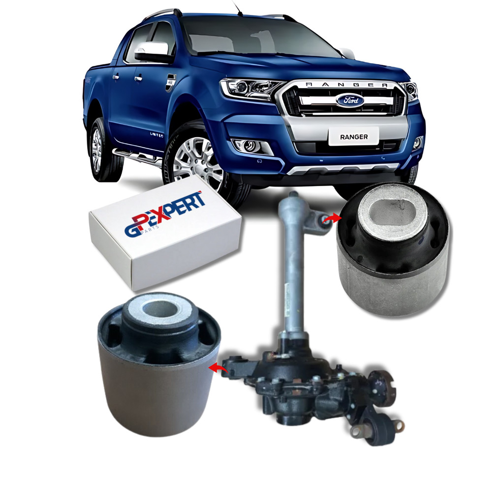 PAR BUCHA CARCAÇA EIXO DIFERENCIAL DIANTEIRO RANGER 4X4 2017 2018 2019 2020