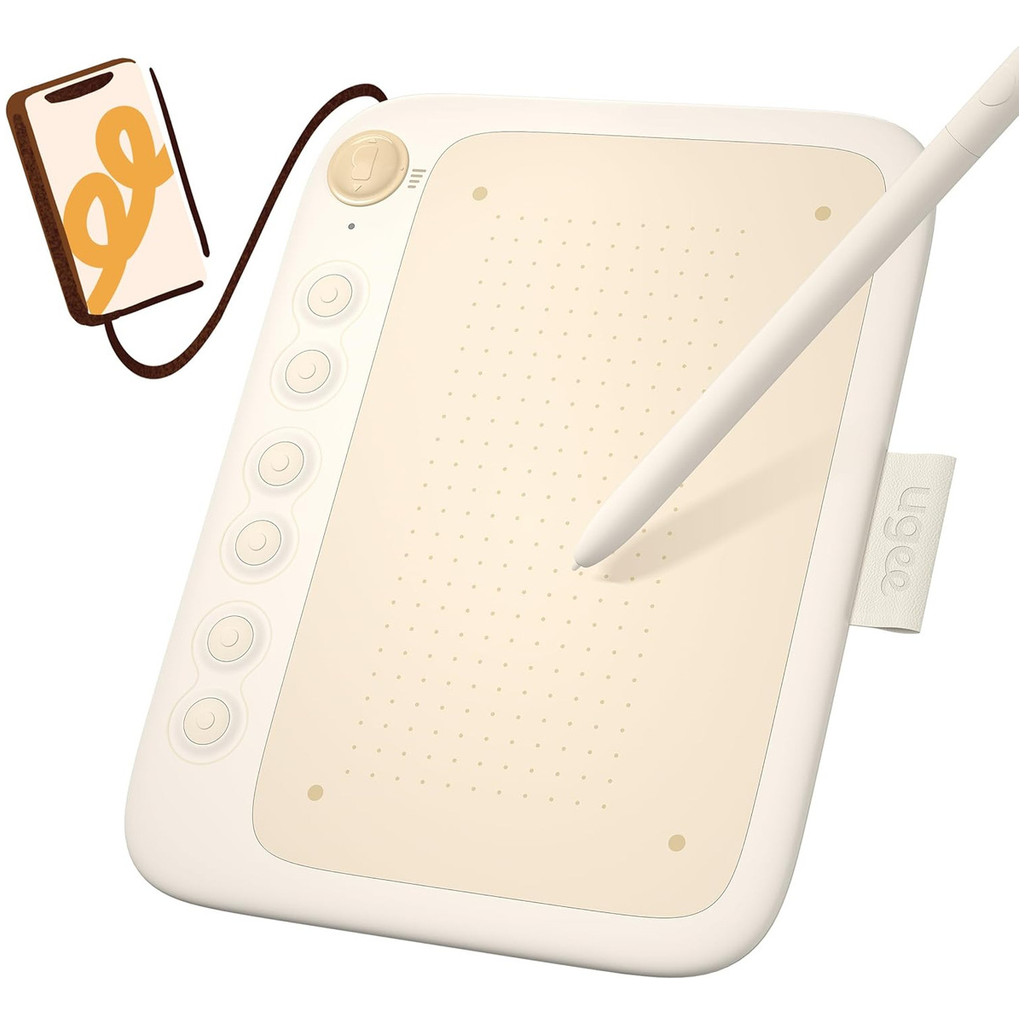 Mesa Digitalizadora Ugee Q6 8192 Níveis Caneta Sem Bateria em Oferta na Shopee