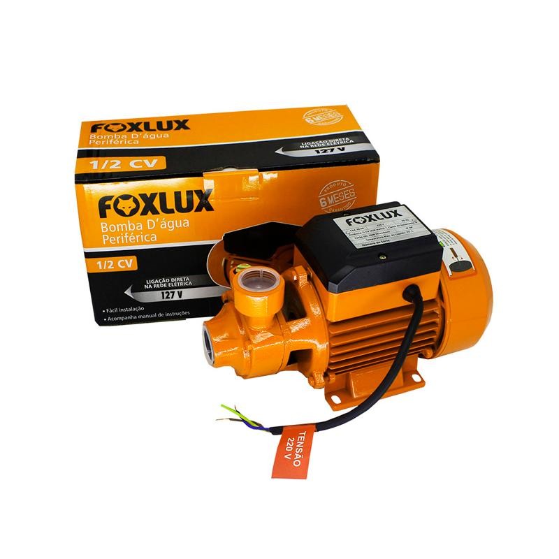Detalhes do Bomba de Água Periférica Foxlux 1/2 127v