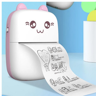 Mini Impressora Térmica Sem Fio Portátil Desenho Animado Foto Android/Ios Envio Imediato em Oferta na Shopee