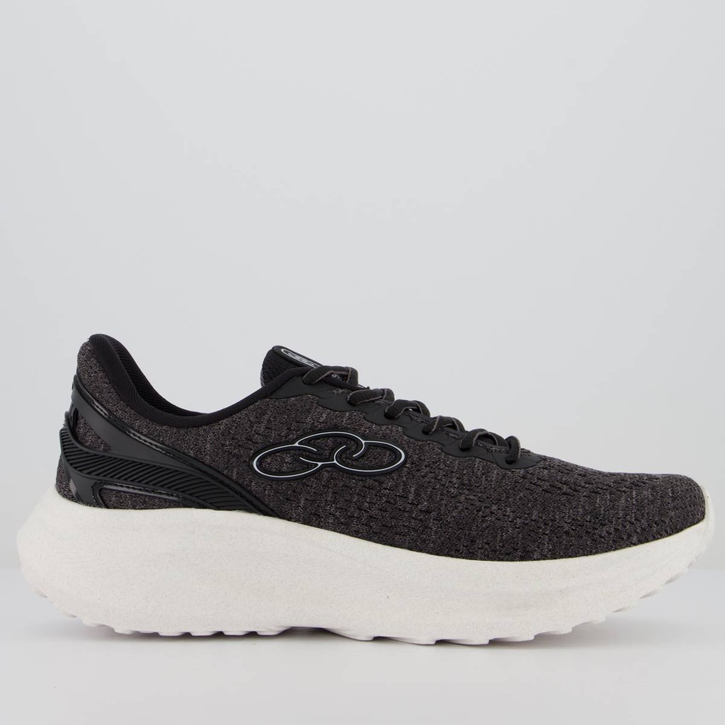 Tênis Olympikus Triunfo 3 Preto e Branco - Men Shoes
