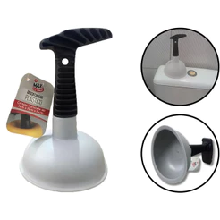 Desentupidor Manual Para Pias Ralos Sanitário Tubulações Cabo Plástico Manual Clink